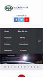 Mobile Screenshot of microphase.com